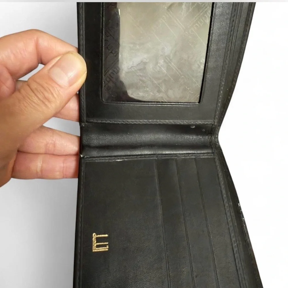 Dunhill Black Bifold Wallet